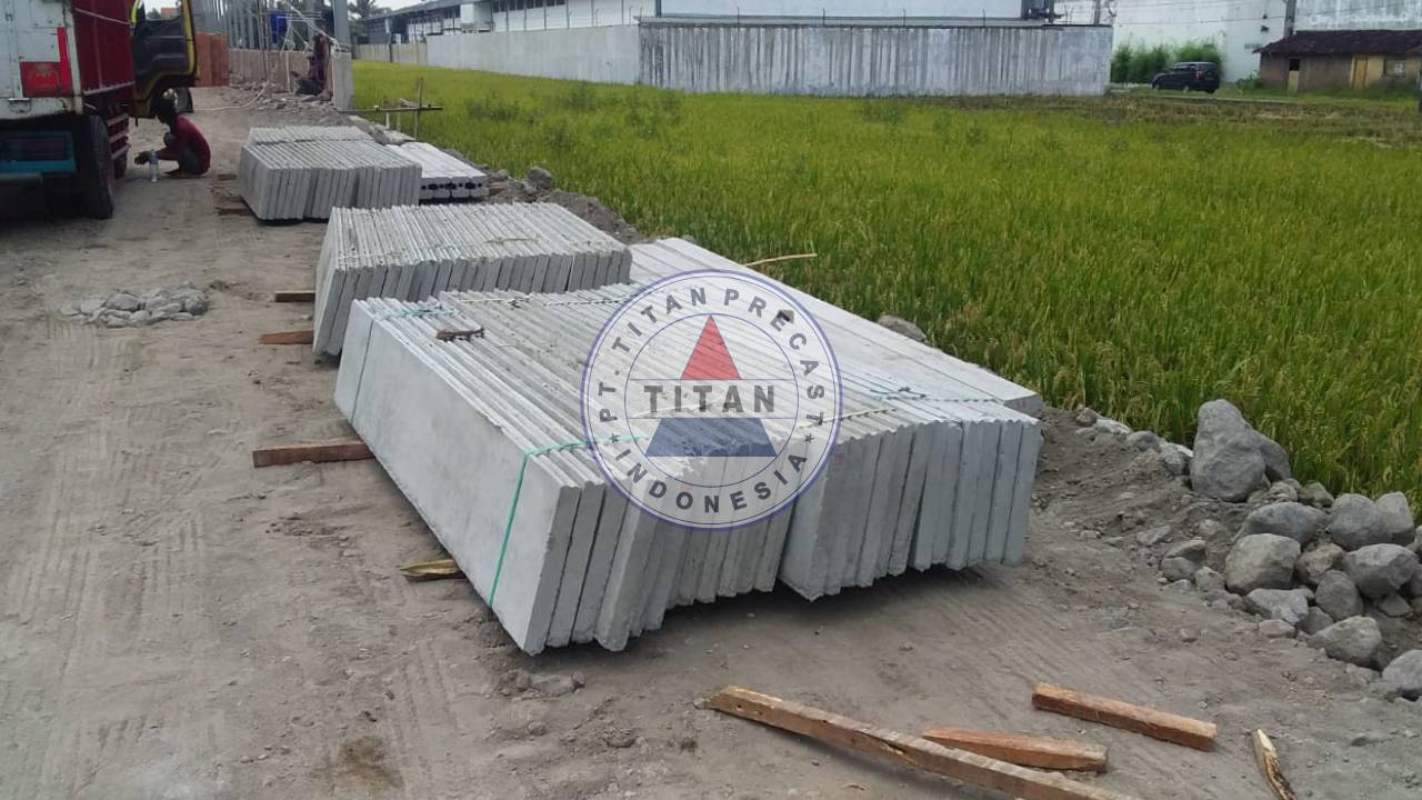 Pagar Panel Precast DI Lokasi